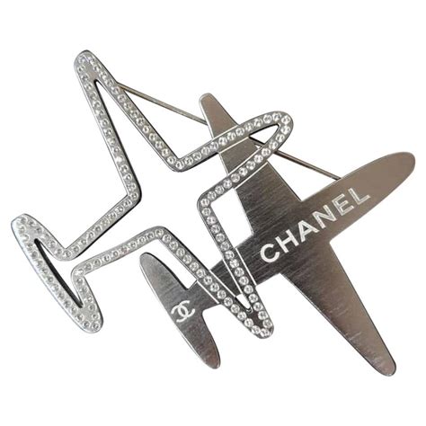 chanel airplane brooch|chanel crystal brooches.